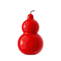 Bottiglia di zucca in acciaio inossidabile OTE, bottiglia d'acqua in metallo con tracolla, bottiglia d'acqua sportiva portatile e resistente per palestra, viaggi e uso quotidiano, 300 ml