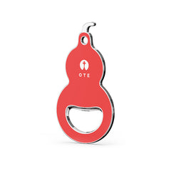 OTE Gourd Magnetic Bottle Opener for Fridge, Enamel Finish Beer Opener, 2-in-1 Refrigerator Magnet & Bottle Opener, Durable Anti-Scratch, Ideal for Home Bar, Kitchen & RV, Gift for Beer Lovers, Men, Husband, Father