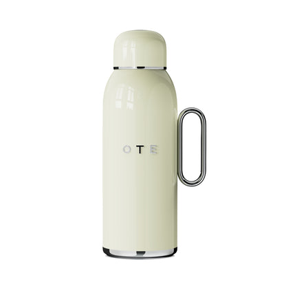 Caraffa termica per caffè 52oz/1.5L(21oz / 0.6L) - 12 ore di dispenser per bevande calde, Caraffa isolata in acciaio inossidabile per liquidi caldi, Caraffe da caffè per tenere l'erogatore di caffè caldo per feste-Grande fiaschetta per caraffa da tè